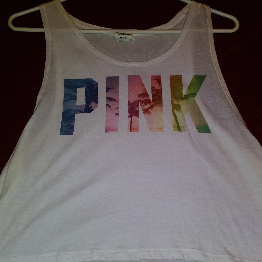 Pink tank top